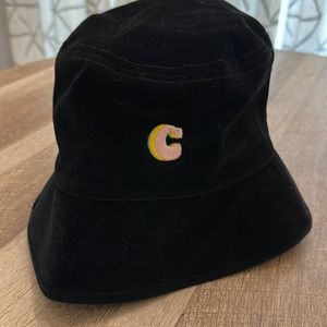 Cider Black Bucket Hat NWT